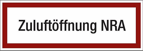 Image du produit Marahrens Marquage de protection incendie, film, 297x105, 10 pcs, ouverture d'air frais NRA