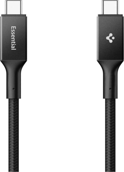 Produktbild Spigen Kabel EB24015CC Essential USB-C 240W 1.5m czarny (1.50 m, USB 4.0, 240 W)