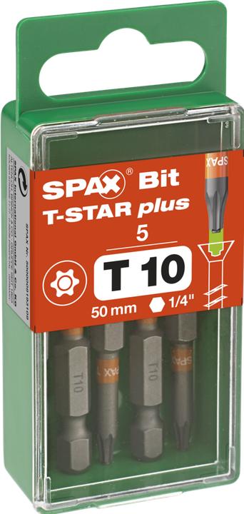 Produktbild Spax BIT T-STAR PLUS T10 50mm S (T 10)