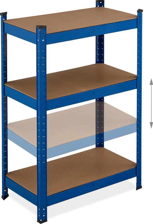 Actual product image Relaxdays Heavy duty shelving