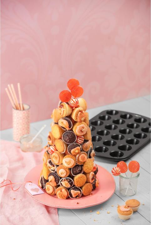 Produktbild Kaiser Inspiration Mini-Muffinform für 24 Muffins 38 x 27cm antihaftbeschichtet (4 cm)