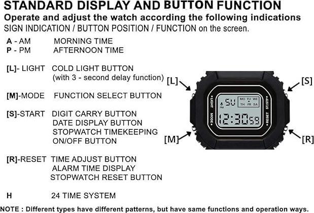 Actual product image Lorus Kids (Digital watch, 40 mm)
