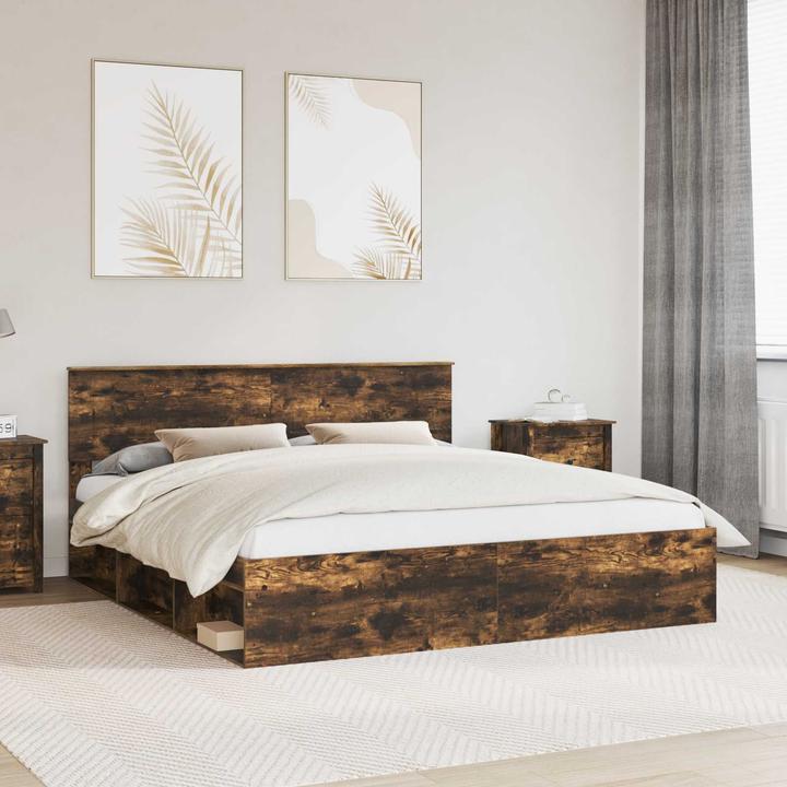 Image du produit vidaXL Modernes Bett (200 x 200 cm)