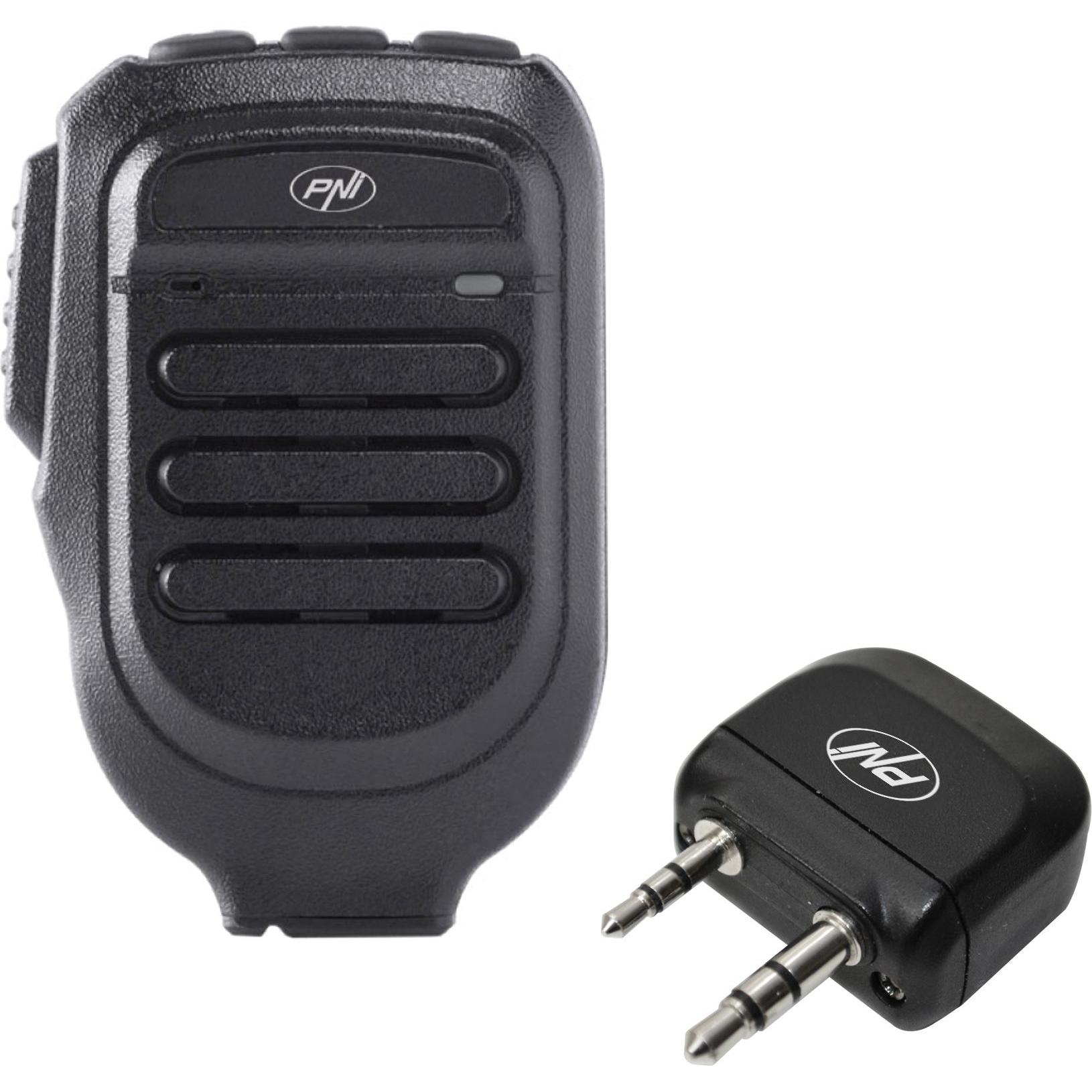 PNI Microfono e dongle con Bluetooth Mike 80, a due canali, compatibile con HP 8001L, Microfono