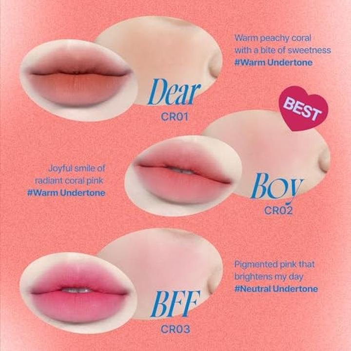 Actual product image Fwee Blurry Pudding Pot Airbrushed Blush & Lip Buildable Pigment (CR02 Boy)