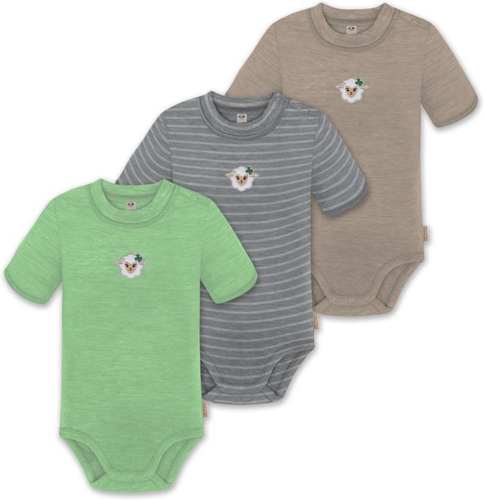 Beige, Grey, Green
