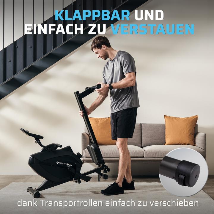 Actual product image Sportplus Rowing machine