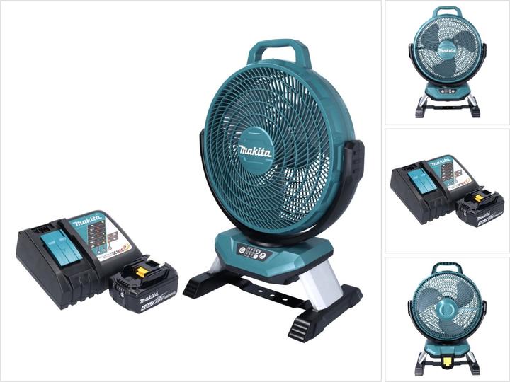 Image du produit Makita DCF 301 RM1 Ventilateur sans fil 18 V 33 cm + 1x batterie 4,0 Ah + chargeur
