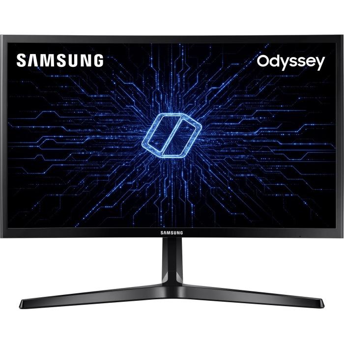 Samsung C24RG54FQR (1920 x 1080 Pixel, 23.50"), Monitor, Schwarz