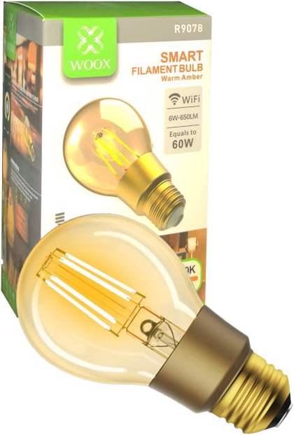 Actual product image Woox Smart Filament (E27, 6 W, 650 lm, 1 x, F)