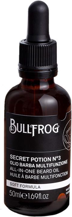Actual product image Bullfrog All-in-One Beard Oil Secret Potion N°3 (50 ml)