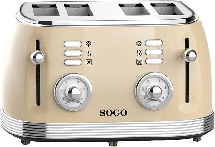 Produktbild Sogo 4-Scheiben-Toaster Eternal Retro Serie