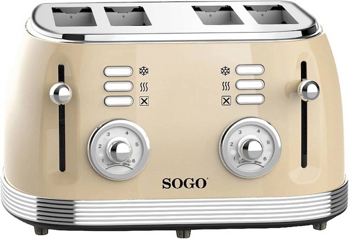 Immagine prodotto Sogo Tostapane a 4 fette Serie Eternal Retro