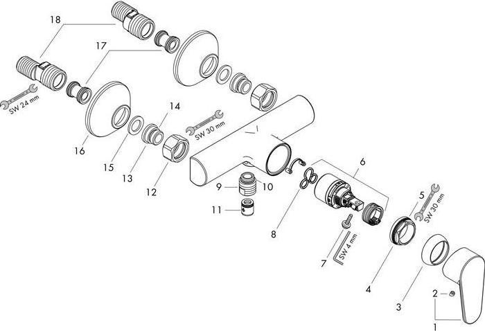Produktbild hansgrohe Focus Chrom
