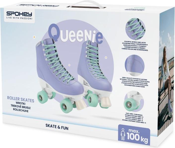 Actual product image Spokey Queenie verstellbare Rollschuhe (40)