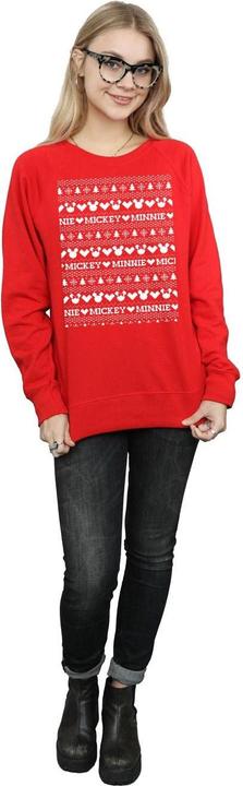 Produktbild Disney Mickey And Minnie Christmas Fair Isle Sweatshirt (S)