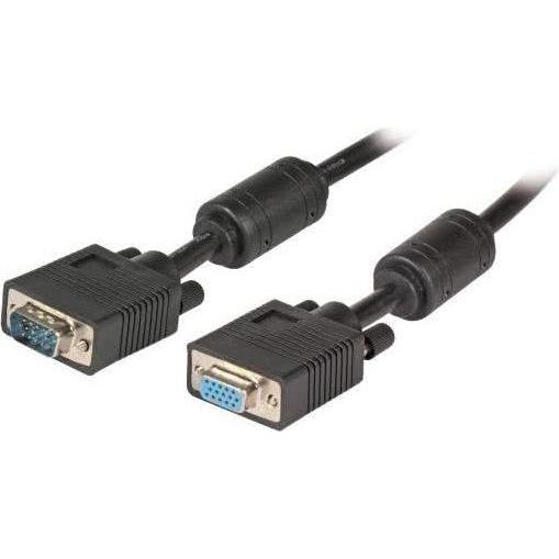 EFB Elektronik D-Sub 5m 5m VGA (D-Sub) VGA (D-Sub) Schwarz VGA-Kabel (5 m, VGA), Video Kabel