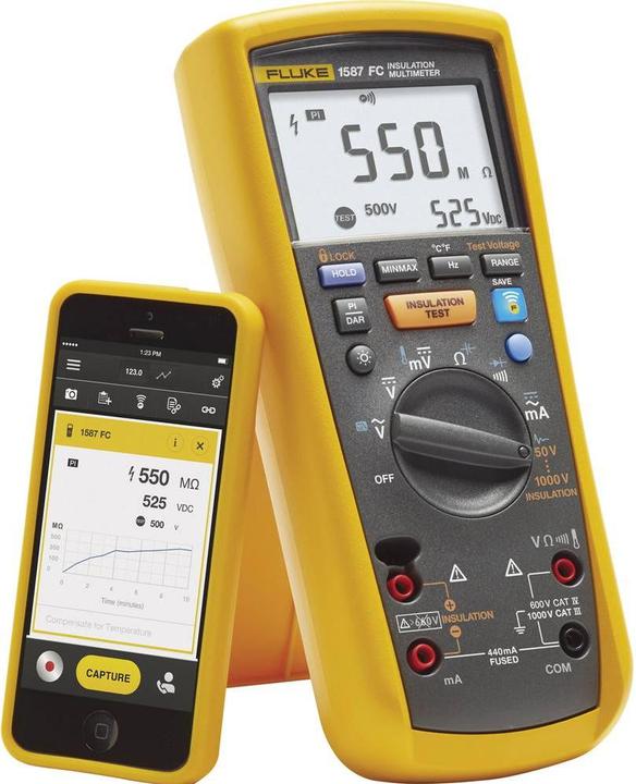 Actual product image Fluke 1587KIT/62MAX+ FC Calibrated to factory specifications (CAT IV 600V)