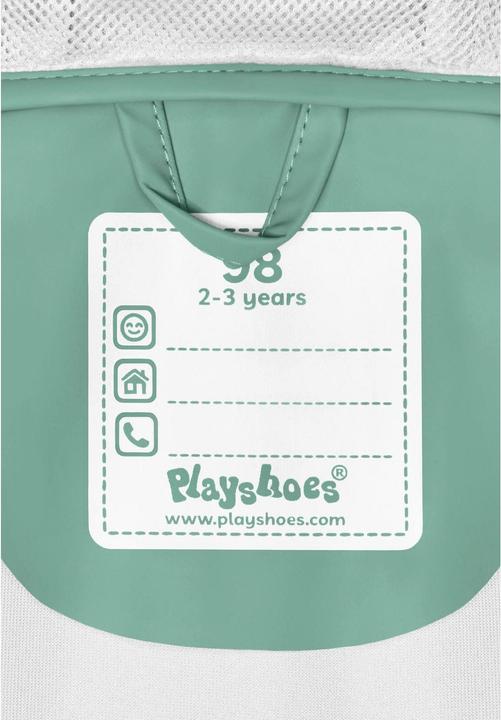 Actual product image Playshoes Regenjacke Basic Gr. 98, Grün (98)