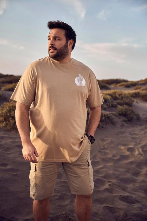 Image du produit Men+ Cargo-Bermuda, Bauchfit, Relaxed Fit, bis 72 (64)
