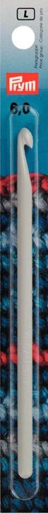 Actual product image Prym Crochet hook without handle, grey 6.00 mm, 14 cm, bag, plastic