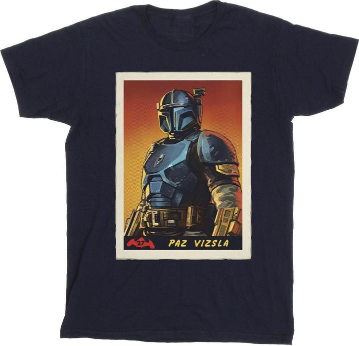 Produktbild Star Wars The Mandalorian Paz Vizla Card TShirt (4XL)