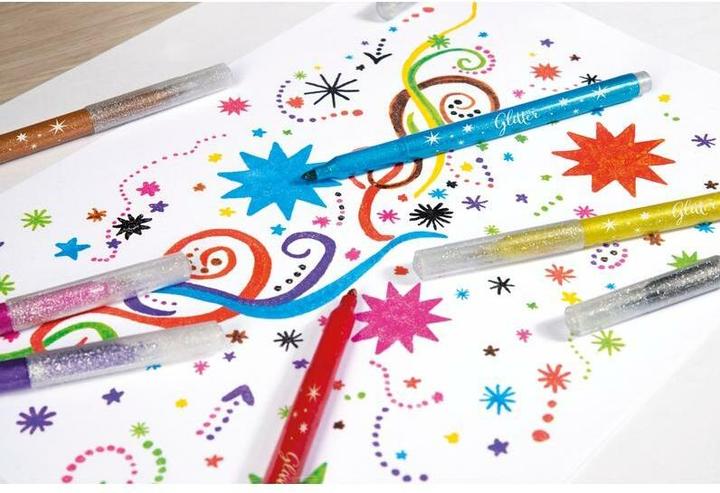 Produktbild EberhardFaber Fasermaler Glitter (24x)