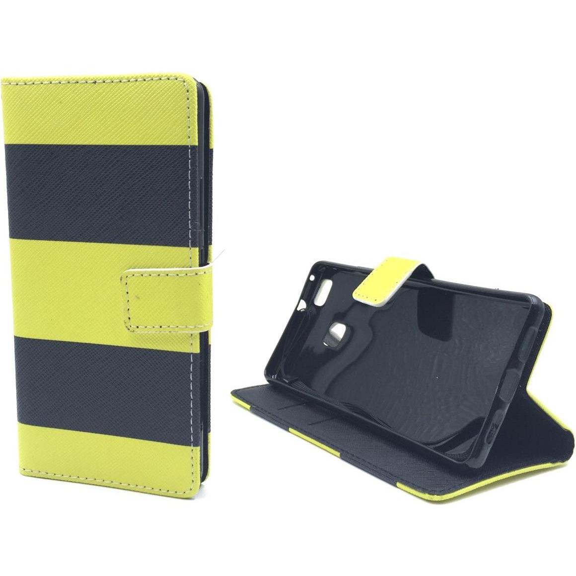 Thumbnail - König Design Schutz Handy Hülle für Huawei P9 Lite Case Cover Tasche Wallet Etui Handyhülle (Huawei P9 Lite), Smartphone...