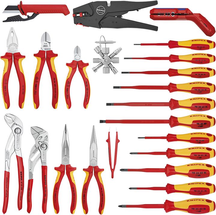 Produktbild Knipex Werkzeugkoffer "Focus" Elektro 00 21 30