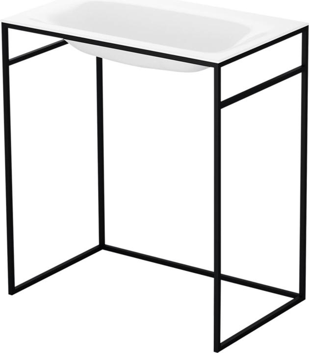 Produktbild Bette Lux Shape Einbau-Waschtisch für Waschtisch-Gestell, ohne Hahnloch, A172 1000 x 495 mm (495 mm, 1000 mm)