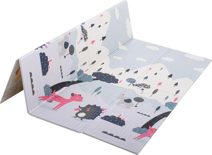 Ikonka Leermat voor kinderen weg/bos 177x158x0,8cm