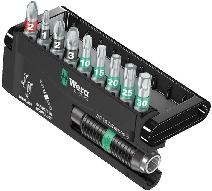 Produktbild Wera Bit-Check 10 BiTorsion 3 SB