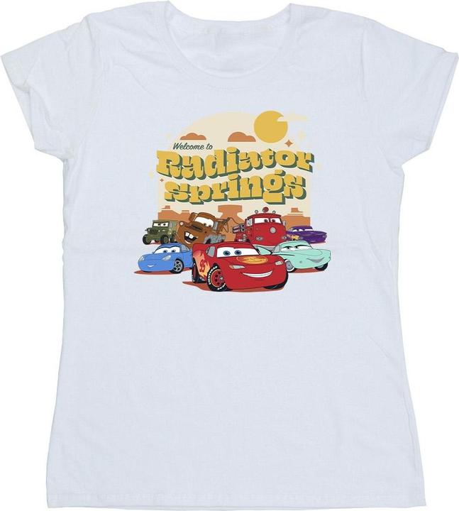 Image du produit Disney - T-shirt CARS RADIATOR SPRINGS GROUP - Femme (XXL)