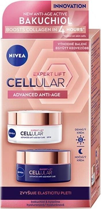 Image du produit NIVEA Cellulaire Expert Lift Anti-Âge Avancé Duo Pack (Kit de soins du visage)