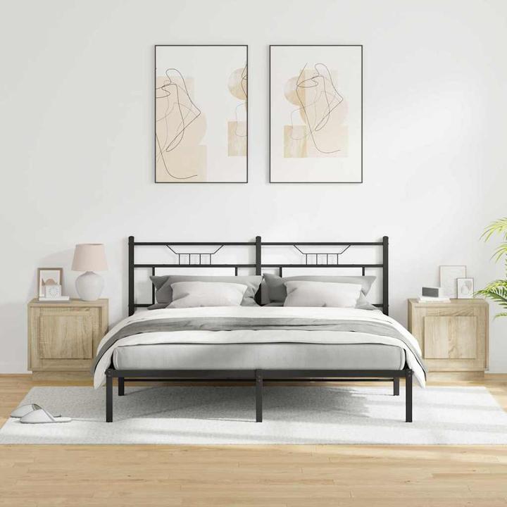 Produktbild vidaXL Moderner Nachttisch (34.50 x 34.50 x 45 cm)