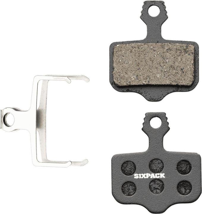 Actual product image Sixpack Avid Elixir (all), VIA GT, DB1/DB3 (Avid, Semi-metallic)