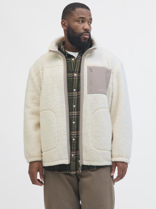Actual product image Jack & Jones Plus Size Teddyfell Jacke Teddyfell Jacke (5XL)