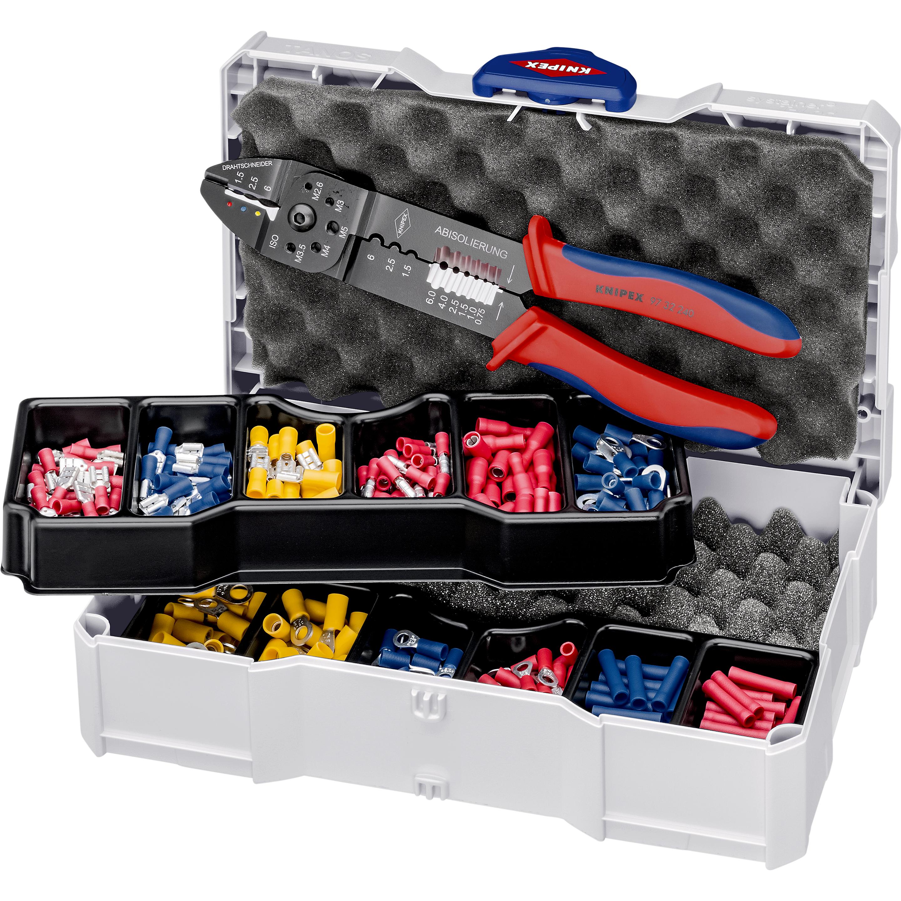 Knipex, Zange, Crimp-Sortiment (240 mm)
