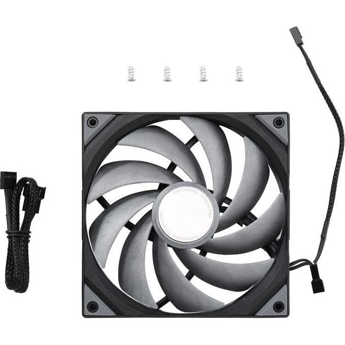 TRYX Ventola ROTA PRO - 140 mm, nera (140 mm), Ventola PC, Nero