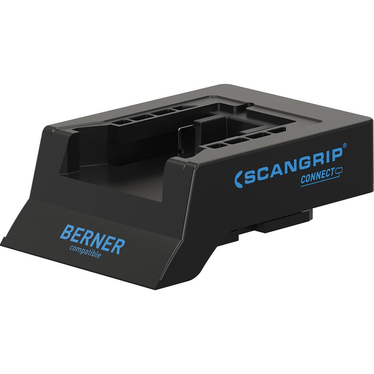 Scangrip, Illuminazione officina, Connettore per batterie Berner 18V