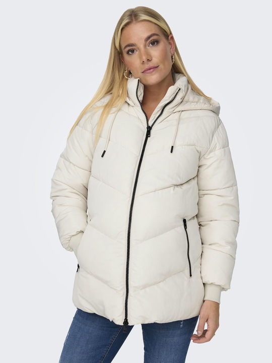 Immagine prodotto Only Maternity Giacca trapuntata maternità con cappuccio Cappotto trapuntato (XL)