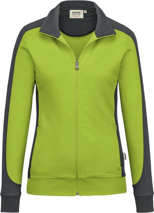 Immagine prodotto Hakro Giacca da donna in felpa Contrast Performance kiwi/anthr. 6XL (6XL)