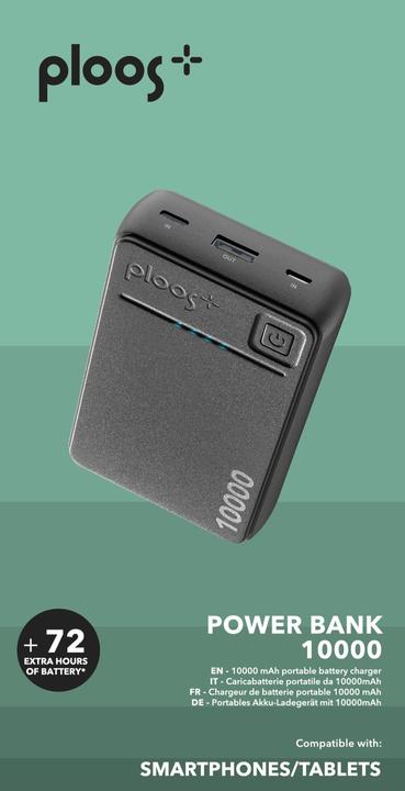 Actual product image Cellularline CELLULAR LINE Powerbank PLPB10000K (10000 mAh (10000 mAh, 10 W, 37 Wh)