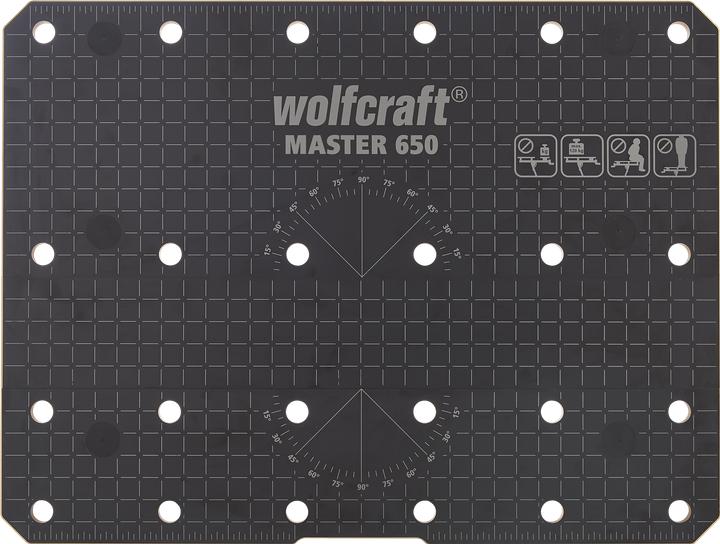 Actual product image wolfcraft 1 MASTER 650 ERGO clamping table (65 cm, 72 cm)