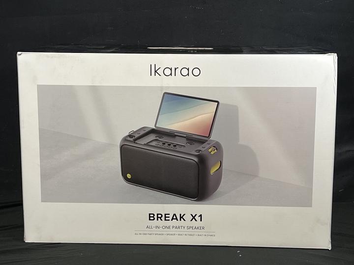 Produktbild Ikarao Karaokebox Break X1 13" Screen 2 Mikrofone, 800W