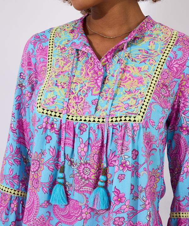 Image du produit Joe Browns Embroidered Floral Tassel Top (42)