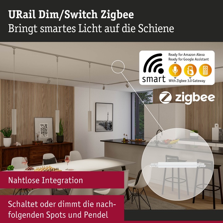 Productafbeelding Paulmann URail Dimm/Switch II Zigbee