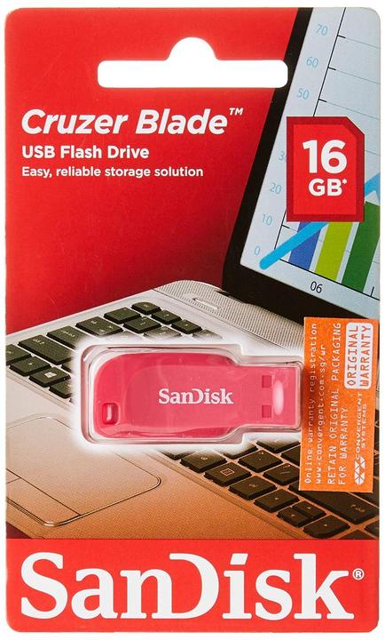 Actual product image SANDISK Cruzer Blade (16 GB, USB-A)