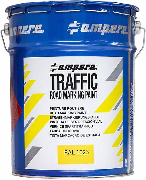 Immagine prodotto Ampere Vernice spartitraffico, secchio da 5 kg, giallo.