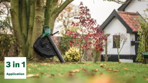 Actual product image Bosch Home & Garden UniversalGardenTidy 3000 (Electrical connection, Leaf vacuums, Leaf blower, Vacuum cleaners & blowers)